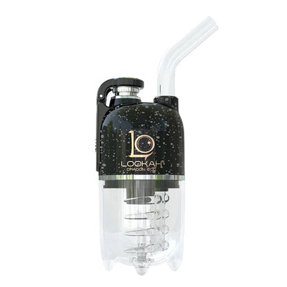 Lookah Dragon Egg Portable Wax Vaporizer (950mAh) silver black