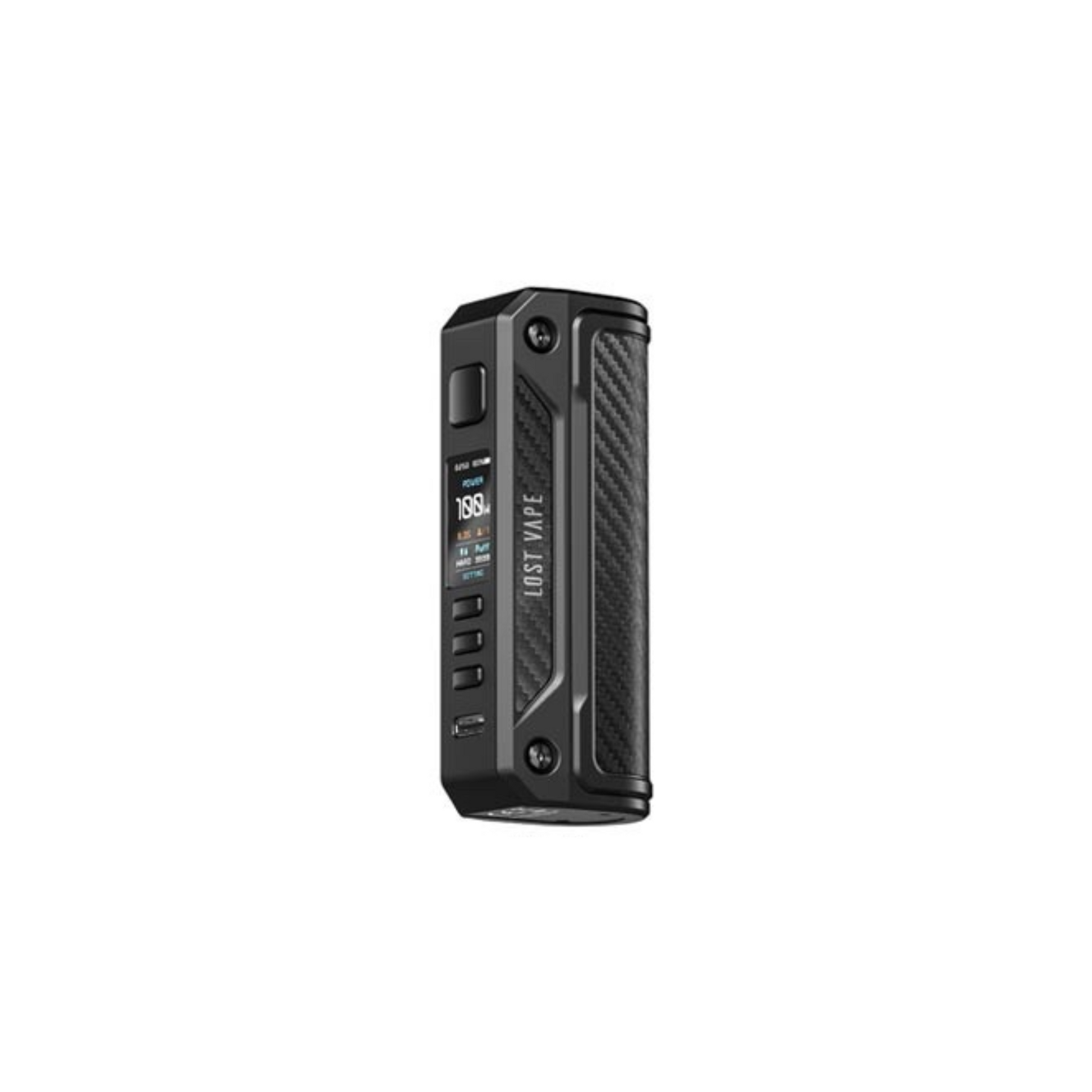 Lost Vape Thelema Solo 100W Mod Black Carbon Fiber 2