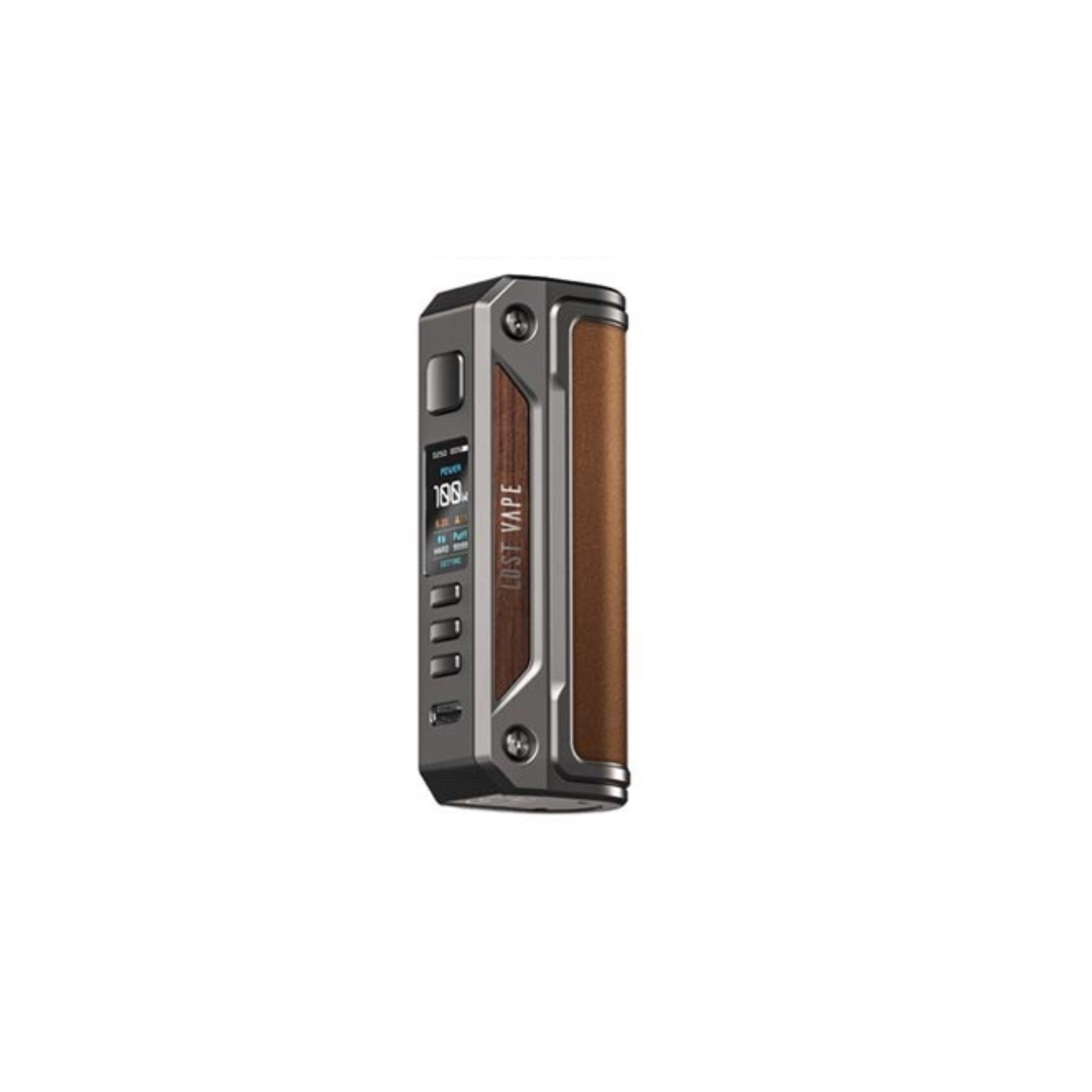 Lost Vape Thelema Solo 100W Mod Gunmetal Ochre Brown