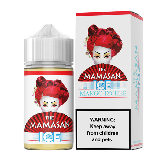 Mango Lychee Ice (Bruce Leechee Ice) by The Mamasan Series | 60mL with Packaging