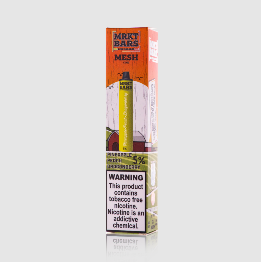 MRKT Bar Disposable | 5000 Puffs | 10mL Pineapple Peach Dragonberry