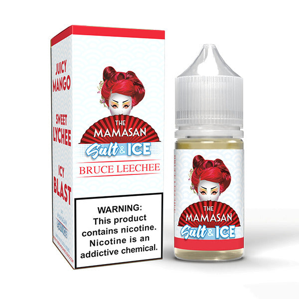 Bruce Leechee (Mango Lychee Ice) by The Mamasan Salt Series | 30mL with Packaging