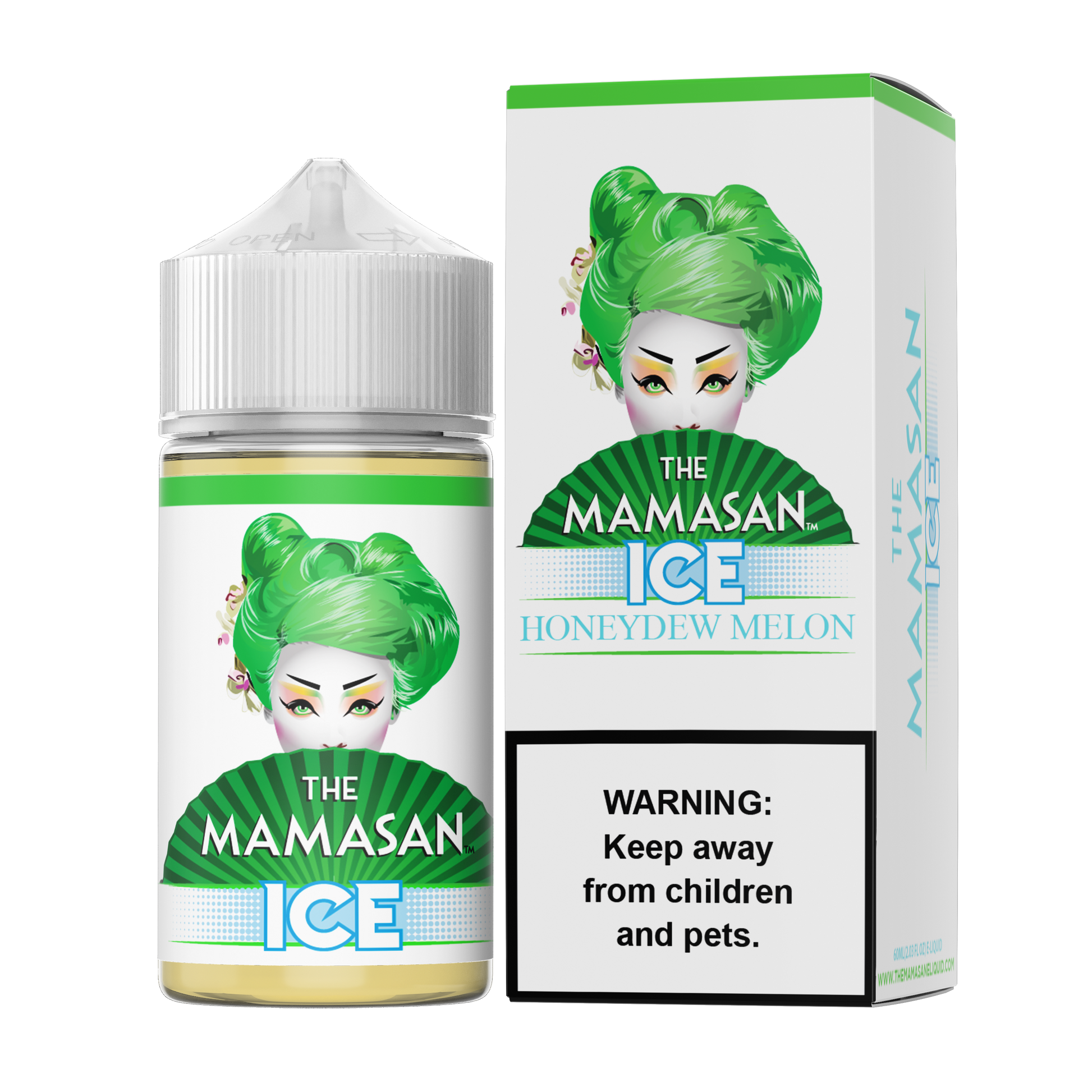 Honeydew Melon Ice (Mama Melon Ice) by The Mamasan Series | 60mL with Packaging