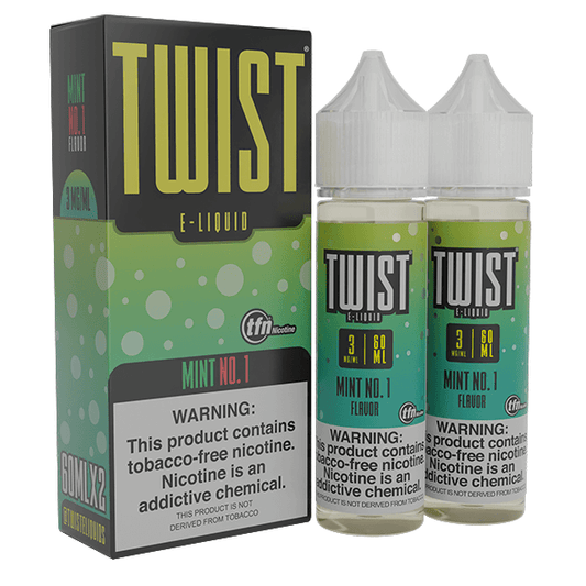 Mint No. 1 by Twist TFN Series (x2 60mL) 120mL with Packaging