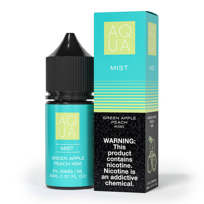 Aqua SALTS E-Liquid - Mist, 30mL | 50mg with packaging