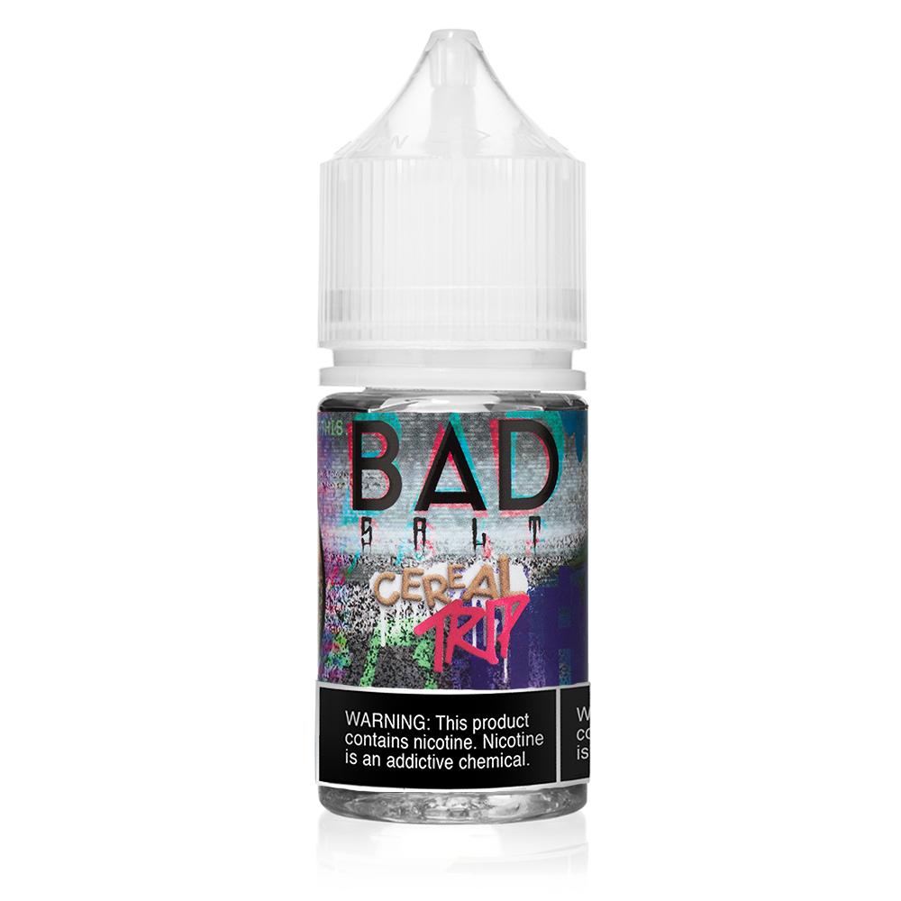 Cereal Trip by Bad Drip Salt Series E-Liquid 30mL (Salt Nic) bottle