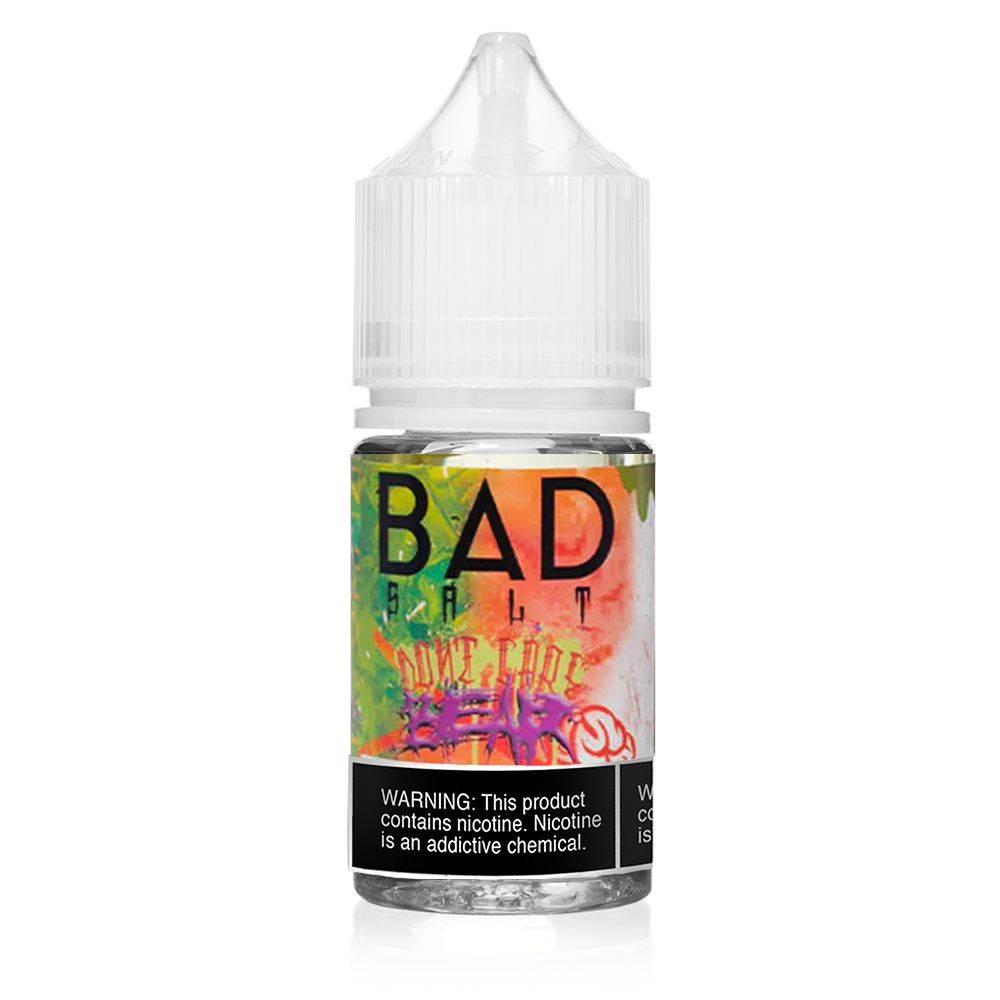 Dont Care Bear by Bad Drip Salt Series E-Liquid 30mL (Salt Nic) bottle