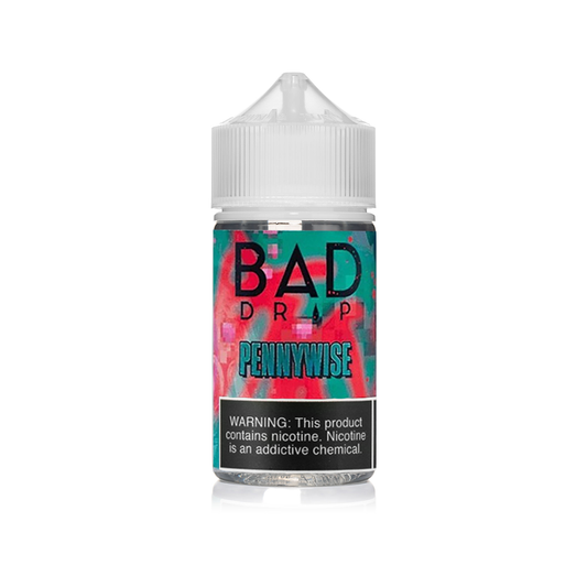 Pennywise by Bad Drip Series E-Liquid 60mL (Freebase) bottle