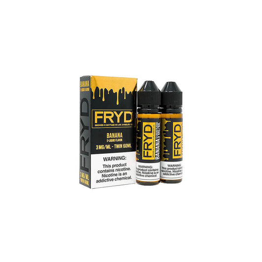 Banana by FRYD E-Liquid 120ml with Packaging