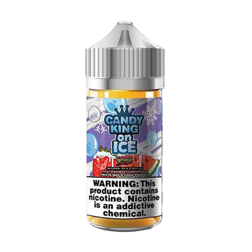 Strawberry Watermelon Bubblegum Candy King ON ICE 100ml Bottle