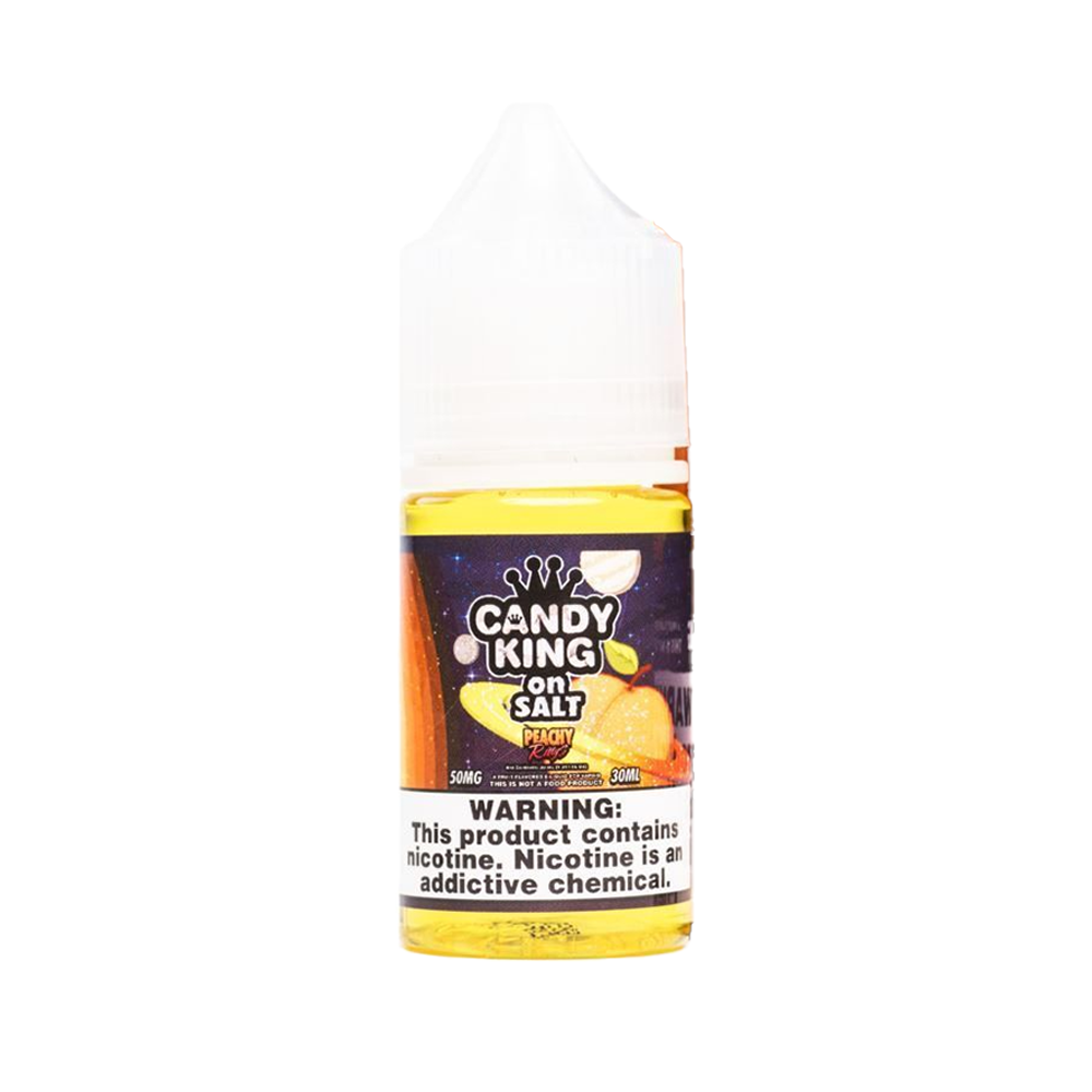 Peachy Rings by Candy King On Salt 30ml Bottle