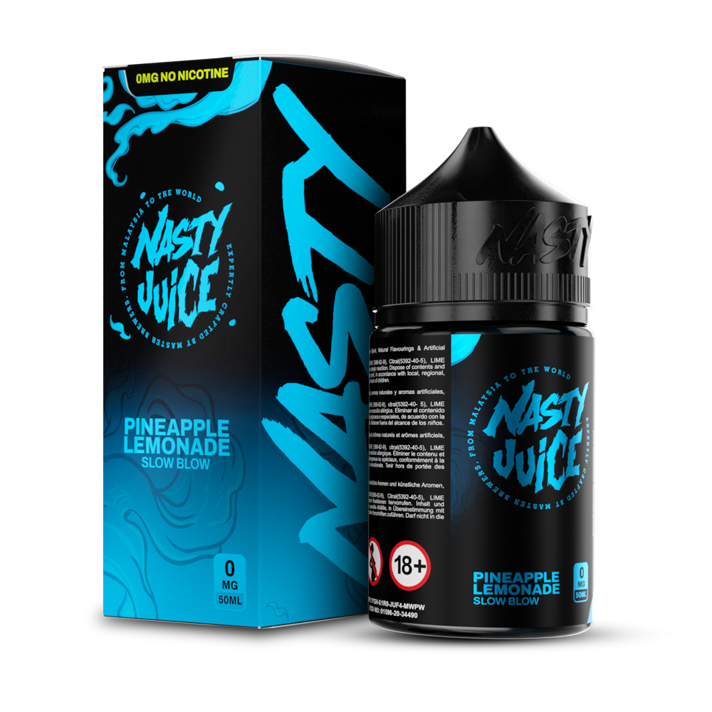 Slow Blow by Nasty Juice 60ml with packaging