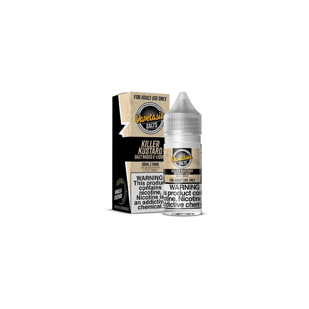 Killer Kustard by Vapetasia Salts 30ml with Packaging