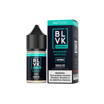 Spearmint Menthol by BLVK TFN Salt 30mL with Packaging