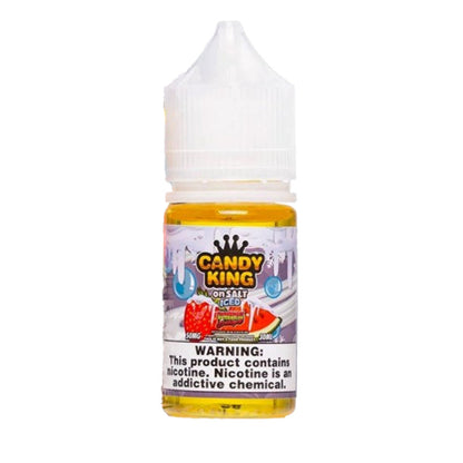 Strawberry Watermelon Bubblegum Ice by Candy King Salt 30ml Bottle