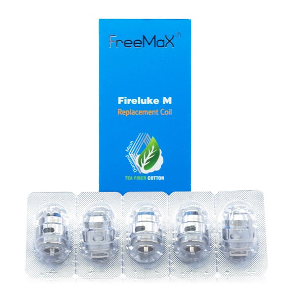 FreeMax Fireluke Mesh Replacement Coils (Pack of 5) with Packaging