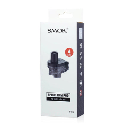 SMOK RPM 80 Pods (3-Pack) with packaging