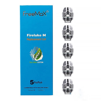 FreeMax Fireluke Mesh Replacement Coils (Pack of 5) with Packaging