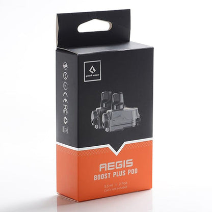 GeekVape Aegis Boost Plus Replacement Pods (2-Pack) Packaging