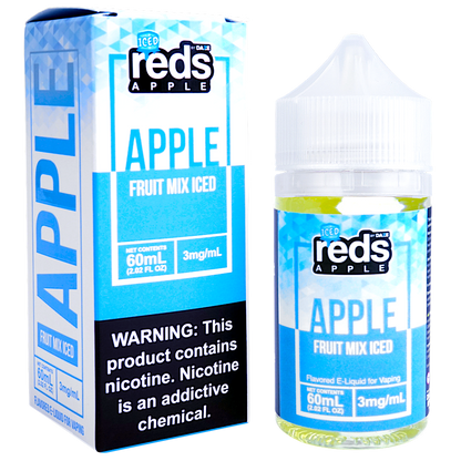 Reds Fruit Mix Iced by Reds Apple Series 60mL (Freebase) with Packaging