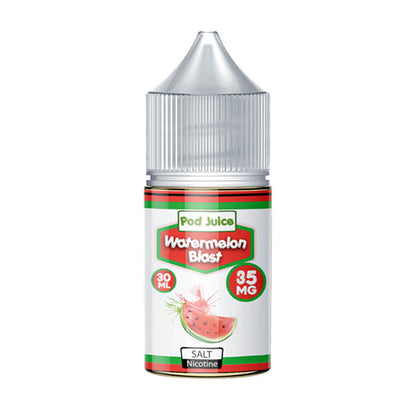 Watermelon Blast by Pod Juice Salts Series 30mL Bottle