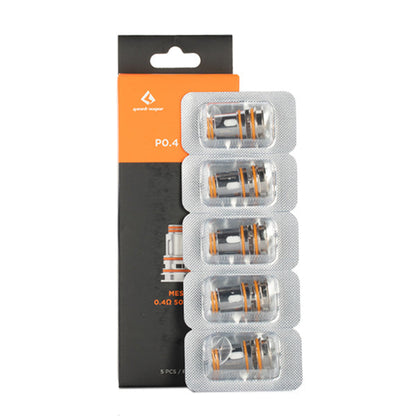 Geekvape P Series Coil | 5-Pack - 0.4ohm With Packaging