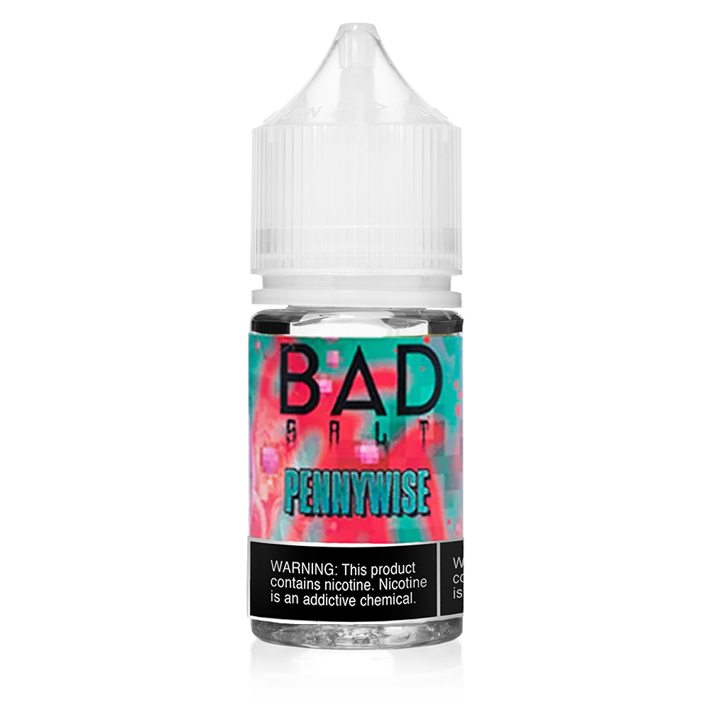 Pennywise by Bad Drip Salt Series E-Liquid 30mL (Salt Nic) bottle