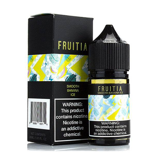 Smooth Banana Ice Fruitia by Fresh Farms Salt 30mL (Salt Nic) with Packaging