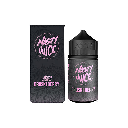 Broski Berry by Nasty Juice 60mL with packaging