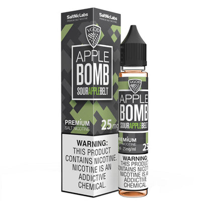 Apple Bomb by VGOD Salt 30mL (Salt Nic) with Packaging