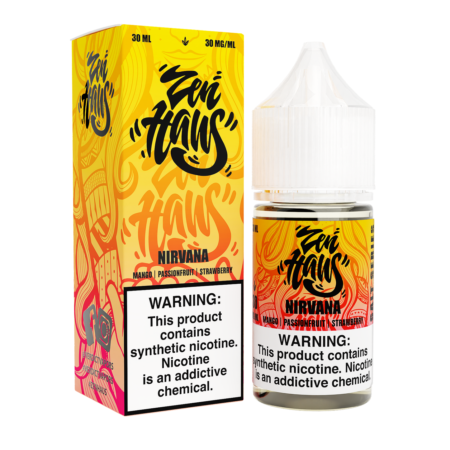 Nirvana by Zen Haus Salt Series E-Liquid 15mL (Salt Nic) with Packaging