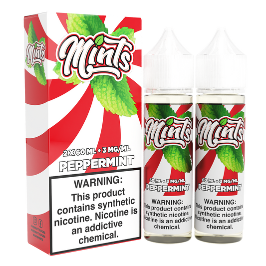 Peppermint by Mints Series 2x60mL with Packaging