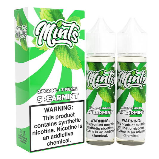 Spearmint by Mints Series 2x60mL with Packaging