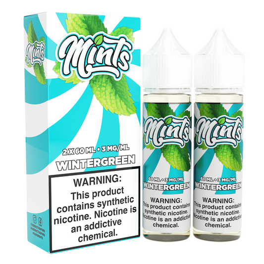 Wintergreen by Mints Series 2x60mL with Packaging