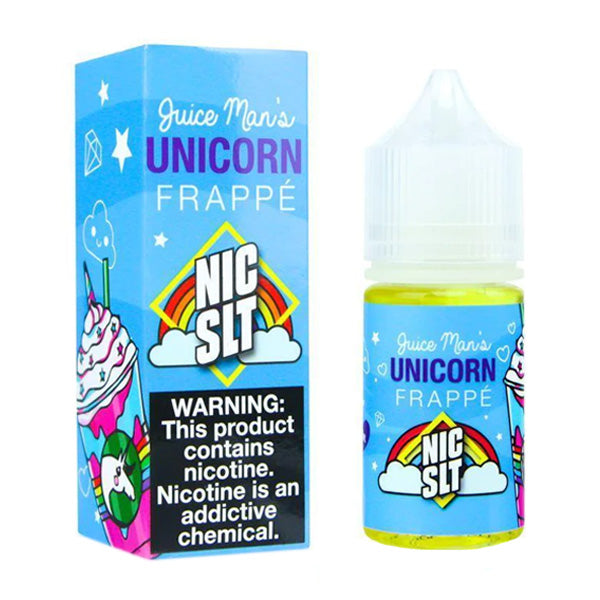 Unicorn Frappe by Juice Man Salts 30ml with Packaging