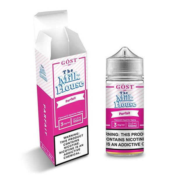 GOST The Milk House - Parfait E-Juice, 100mL with Packaging