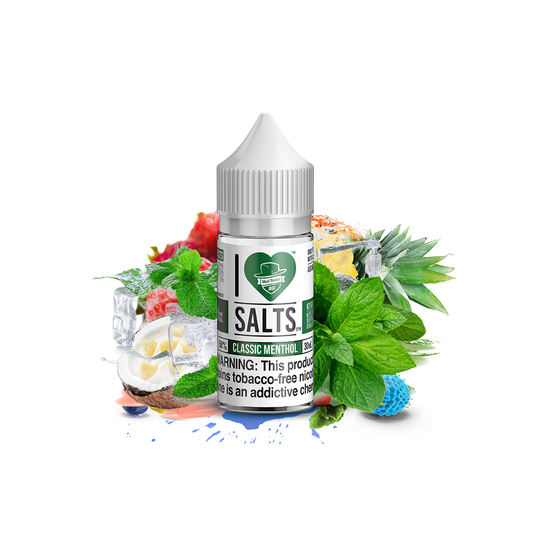 Classic Menthol Salt by Mad Hatter EJuice 30ml Bottle