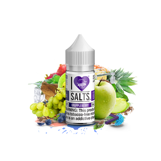 Grappleberry Salt by Mad Hatter EJuice 30ml Bottle