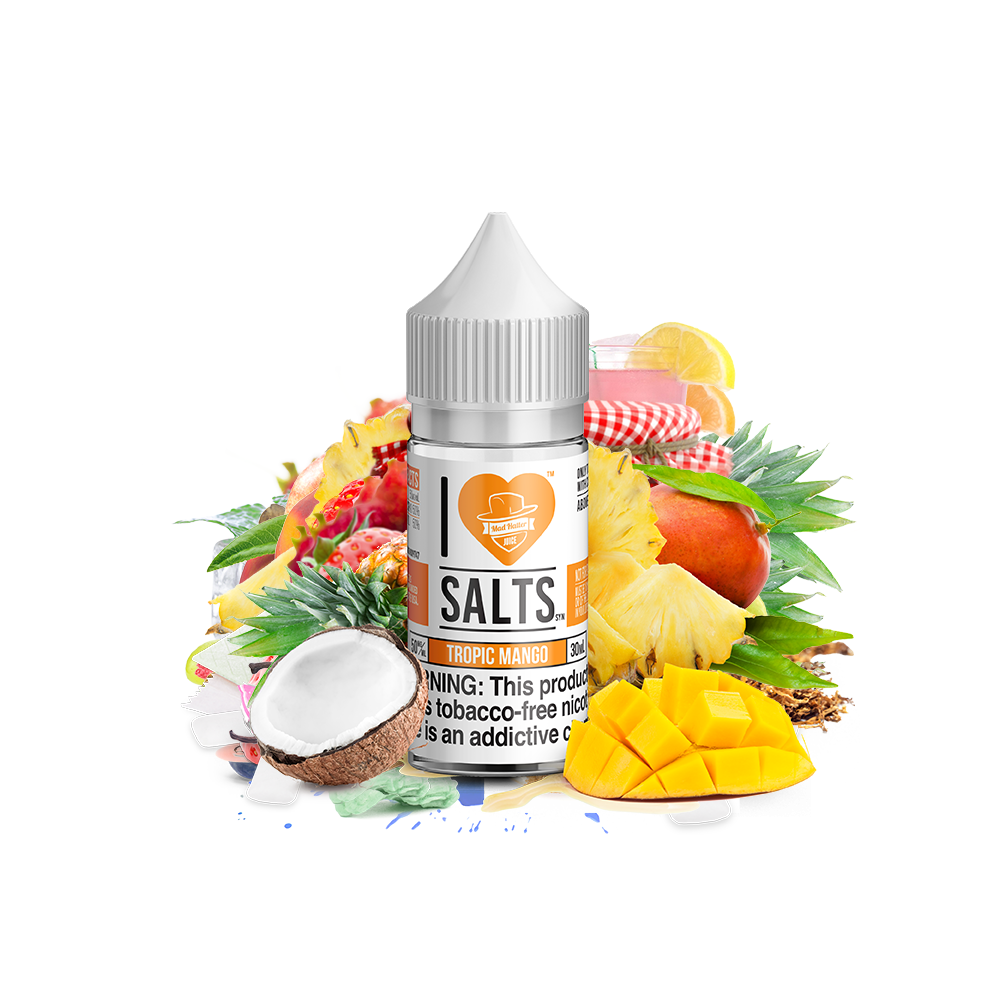 Tropical Mango by I Love Salts 30mL Bottle