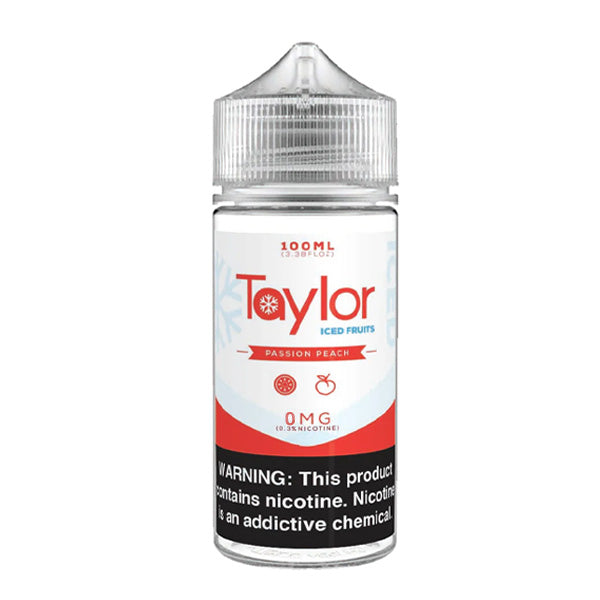 Passion Peach Iced by Taylor Fruits 100mL Bottle