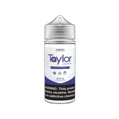 Taylor - Wild Berries Iced E-Juice, 100mL Bottle