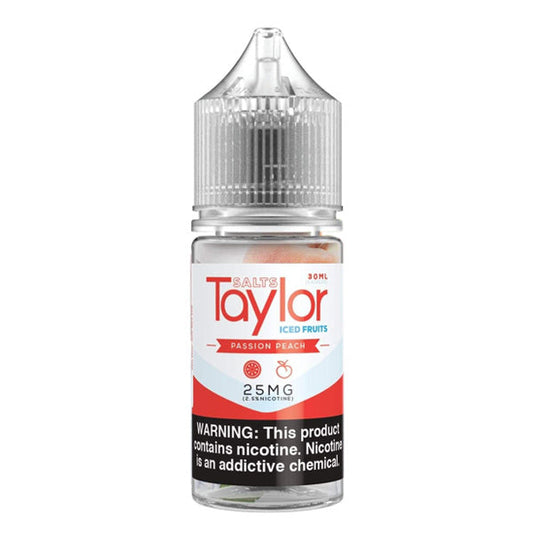 Passion Peach Iced by Taylor Salts 30ml Bottle