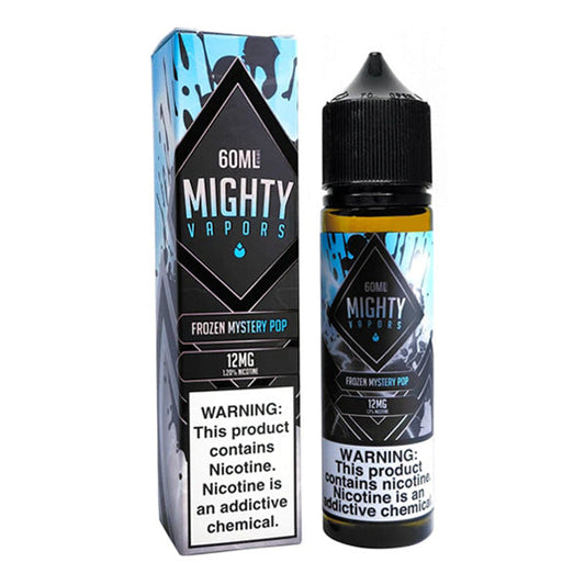 Frozen Mystery Pop by Mighty Vapors 60ml with Packaging