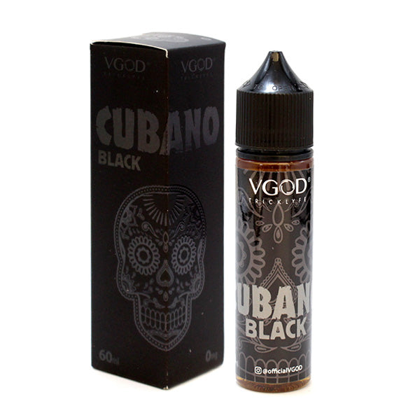 Cubano Black by VGOD eLiquid 60mL with Packaging