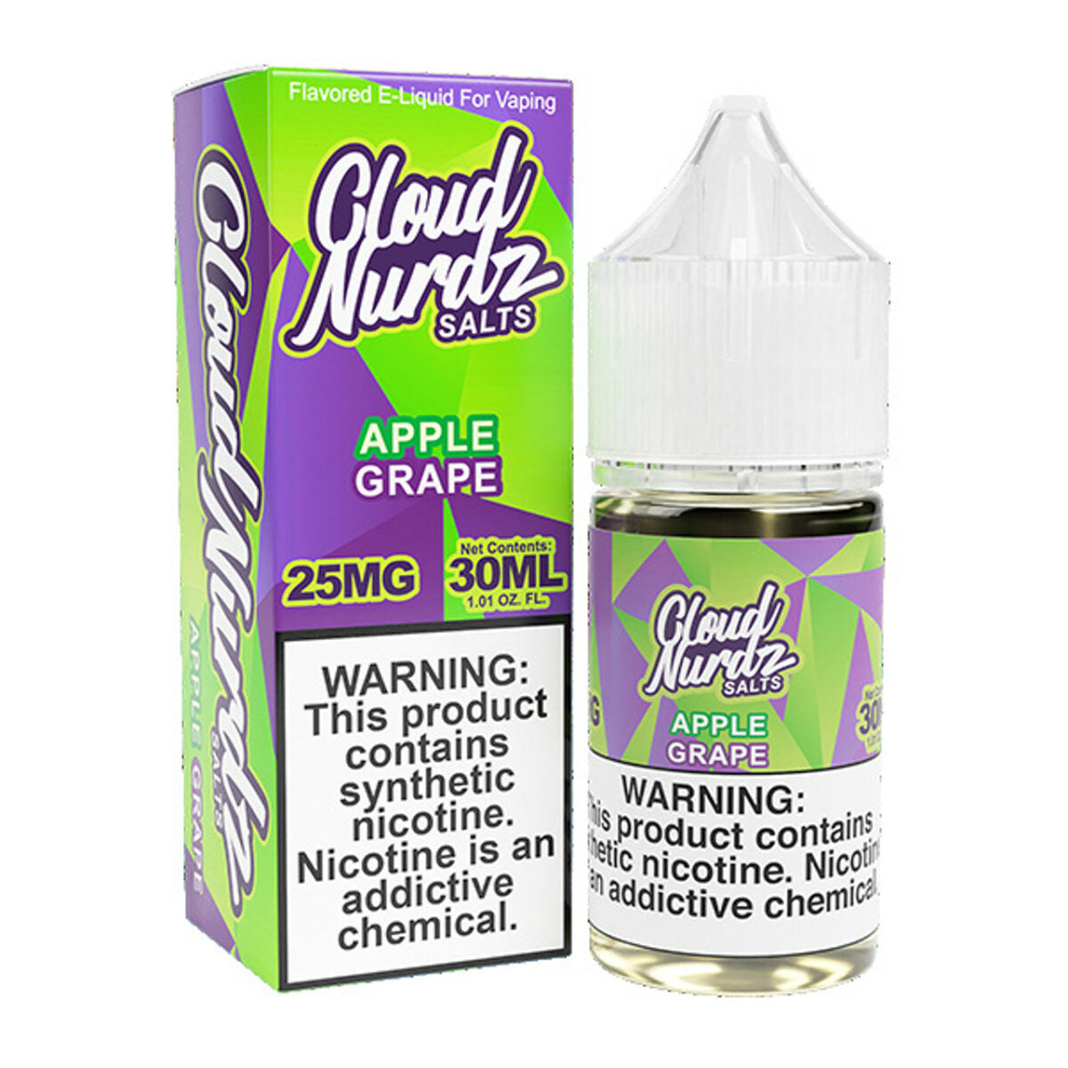 Grape Apple by Cloud Nurdz TFN Salts 30mL with Packaging