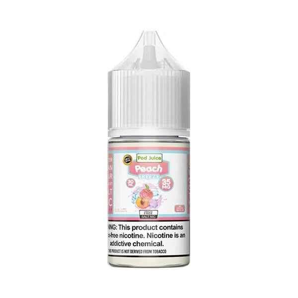 Peach Ice by Pod Juice Salts Series 30mL Bottle