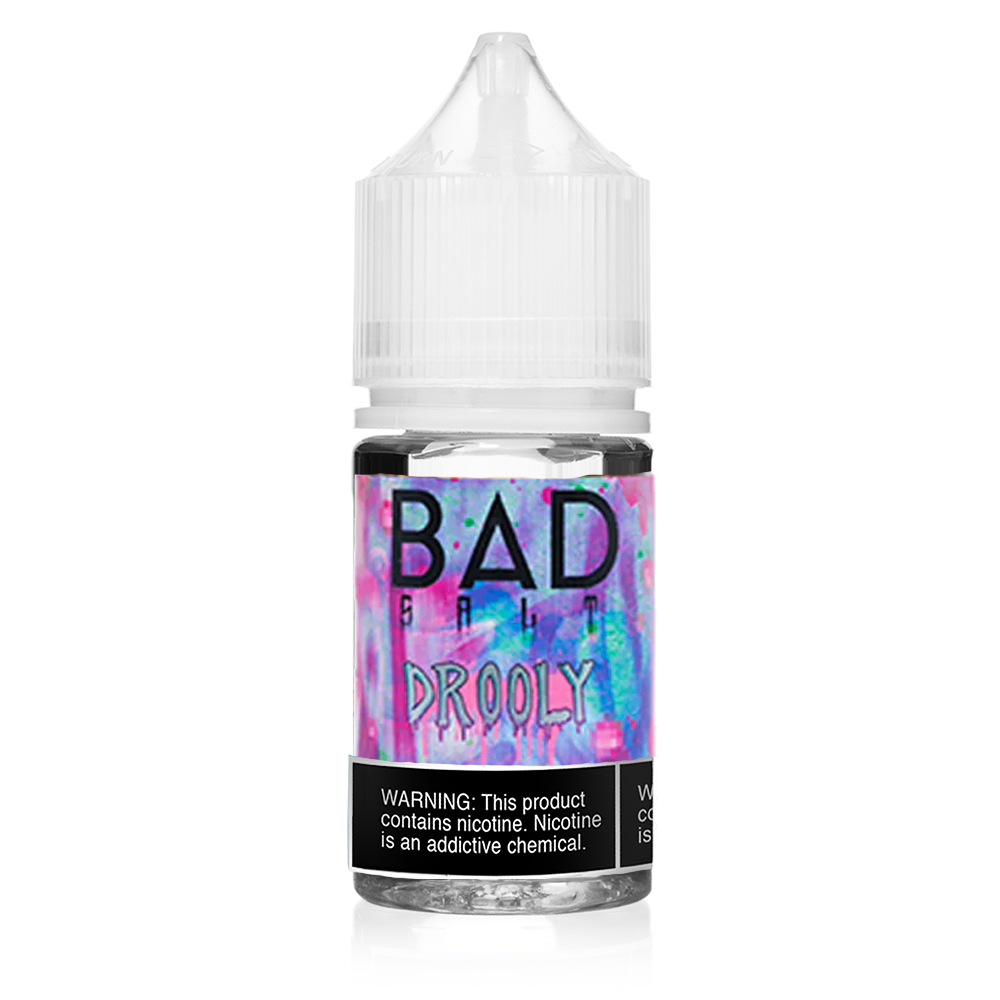 Drooly by Bad Drip Salt Series E-Liquid 30mL (Salt Nic) bottle