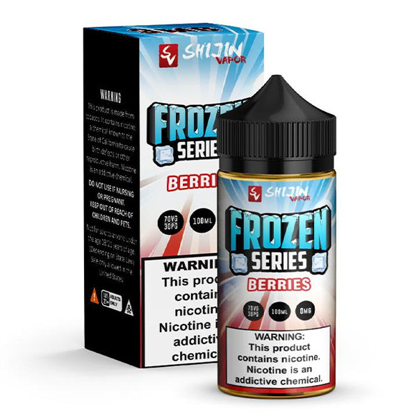 Shijin Vapor - Frozen Berries E-Juice, 100mL with Packaging