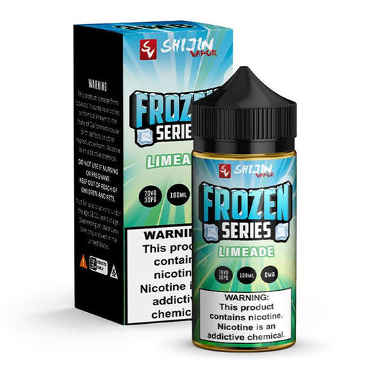 Frozen Limeade by Shijin Vapor Frozen Series E-Liquid 100ml with Packaging