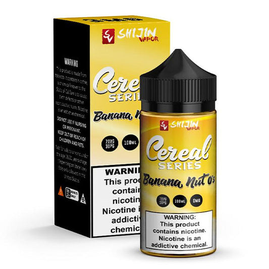 Banana Nut O's by Shijin Vapor Tasty O's Series E-Liquid 100ml with Packaging